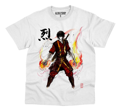 Playera Avatar La Leyenda De Aang - Zuko M2