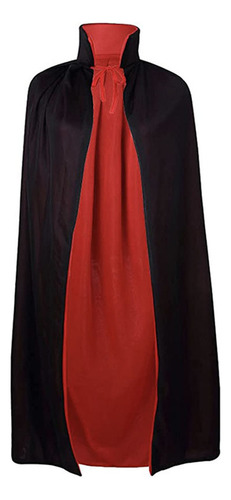 Capa Anime Vampire Cloak Para Niños Con Cuello Alto, Color N
