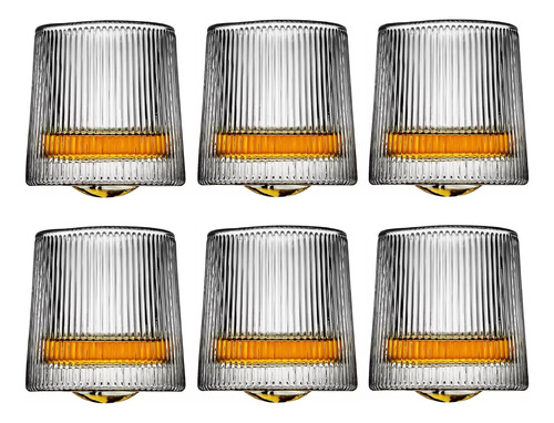 Vasos Vidrio Set De 6 - Whisky  Vodka