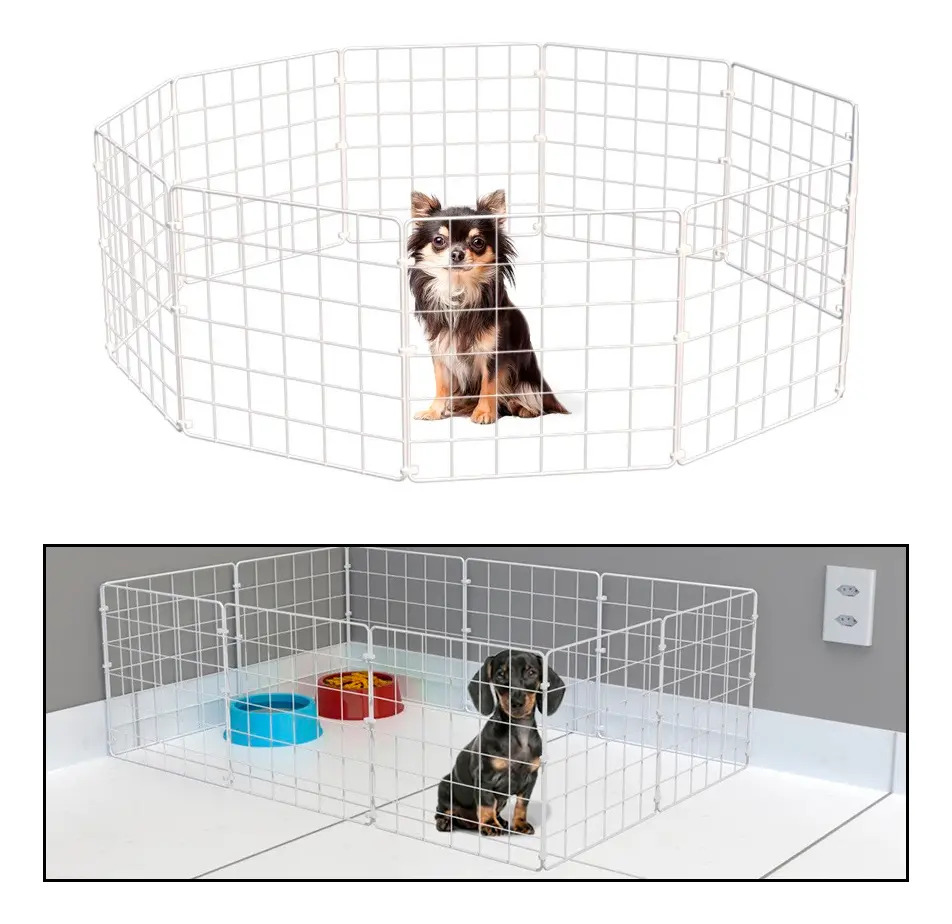 Cercadinho modular com 10 telas de 30 cm, Iguanna