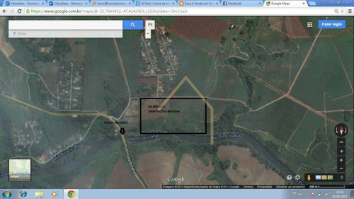 Imagem 1 de 1 de Area Rural À Venda Entre Sta Barbara E Limeira, Perto Da Ponte Do Funil - Ch0048