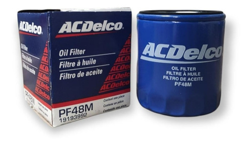 Filtro De Aceite Acdelco Spark L4 1.4 2017-2018