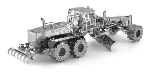 Rompecabezas Metálico 3d Maquinaria Motoniveladora