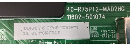 Main Tcl 30801-001071 Cv500u2-l02 Rev:01 11602-501074 50g31 (Usado)
