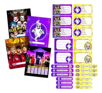 Comprar Kit Imprimible Etiquetas Escolares Club Misterio Editable