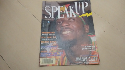 Revista Importada Speak Up Inglês 81 Jimmy Cliff K386