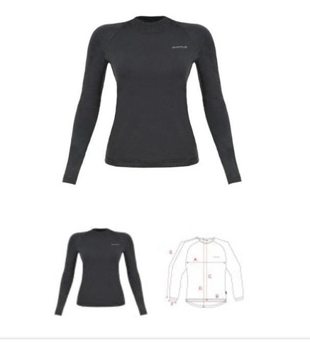 Blusa Térmica Segunda Pele Curtlo Thermoplus Feminina