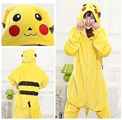 Pijama Pikachu Para Niños Y Adulto