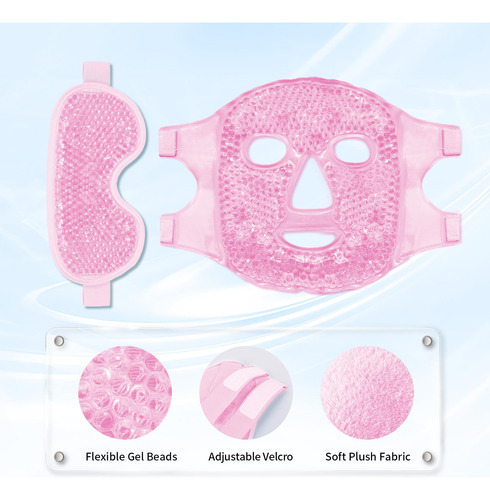 Juego De Mascarilla Refrescante Para Los Ojos Y Mascarilla F