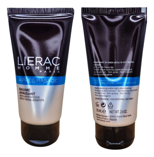 Loción After Shave Después Afeitado 75 Ml Lierac