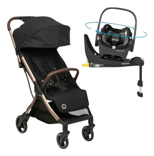 Carrinho Travel System Eva Trio Isofix 360 Maxi Cosi