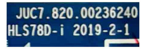 Placa Principal Ptv32g60snbl Ptv32g60 Juc782000236240 (Usado)