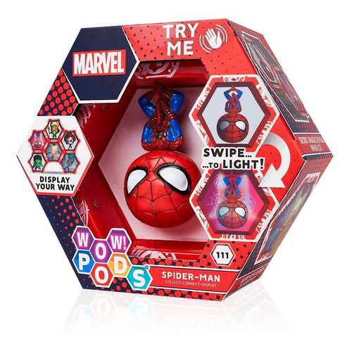 Wow Pods Spiderman Figura Coleccionable Interactiva