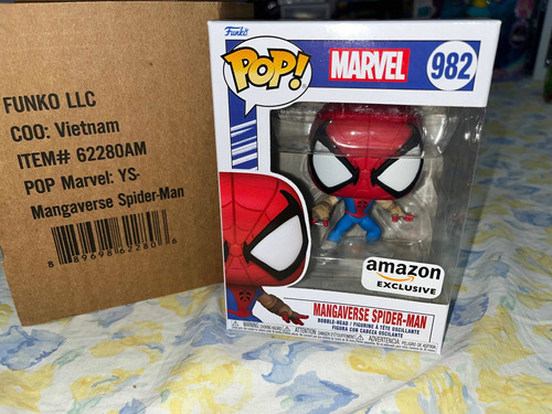 Funko Pop! Marvel Manga Verse Spider-man Exclusivo N.982