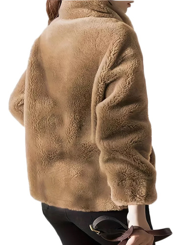 Chaqueta De Terciopelo De Doble Cara De Moda De Otoño E Invi