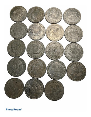  Monedas De 50 Centavos (1980 - 19 Piezas)