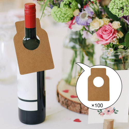 2 X 100x Etiquetas De Vino Etiquetas De Papel Etiquetas