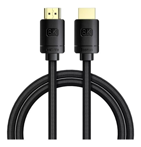 Cable Hdmi 2.1 De Alta Calidad Reforzado Baseus 8k 3 Metros