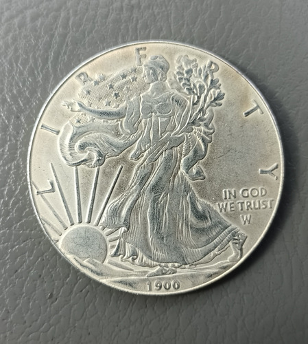Liberty One Dólar 1 Oz Fine Silver 1900