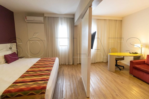 Imagem 11 de 15 de Condomínio Metrópolis, Flat Para Investimento Em Alphaville - Sf31753