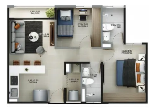Apartamento En La Ceja Para Que Lo Termines A Tu Gusto