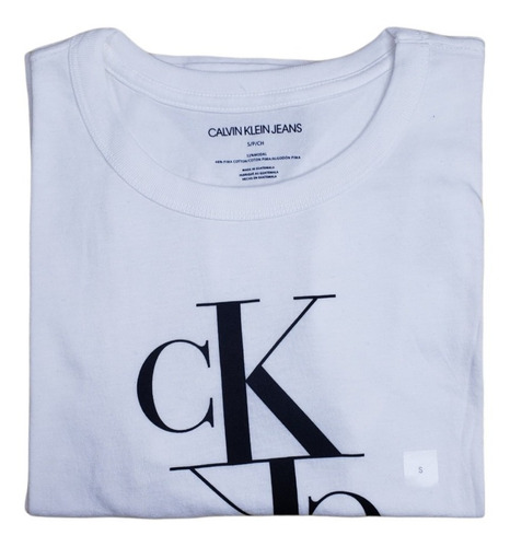 Polera Calvin Klein De Mujer Original Blanca