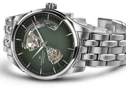 Reloj Hamilton Jazzmaster Open Heart Auto H32675160 Hombre