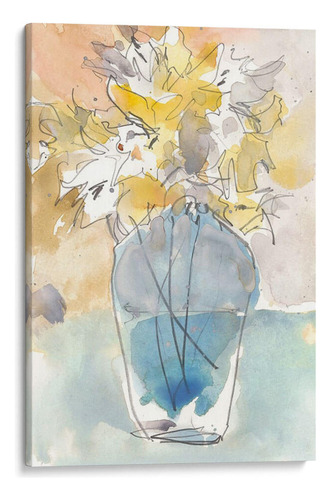 Canvas Lab Cuadro Lilium En Jarrón Ii 90x135, Samuel Dixon