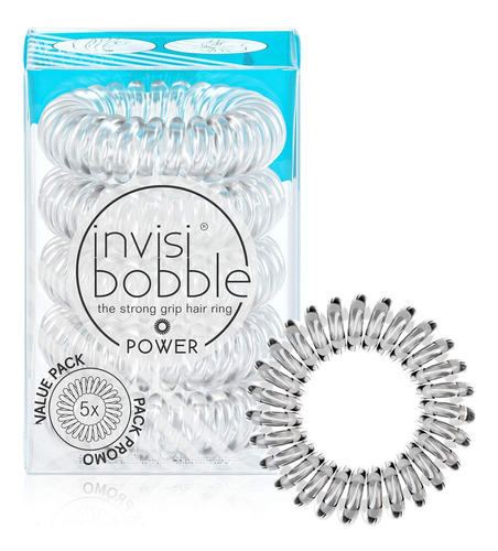 Invisibobble Power Traceless - Paquete De 5 Lazos Para El Ca