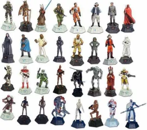 Xadrez Star Wars Completo 34 Peças Deagostini