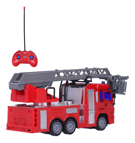 Sonido De Control Remoto De Camión De Bomberos Modelo 1:30