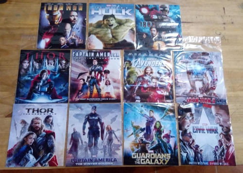 Peliculas Marvel 22 Dvd, Incluye Avengers Endgame