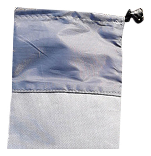 2 Bolsa De Armazenamento Para 38x13,5cm Cinza 38x13,5cm