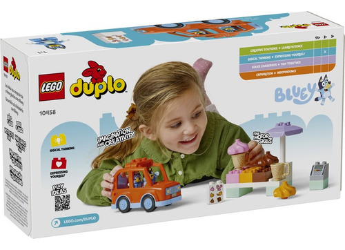 Lego Duplo Excursión A La Heladería Con Bluey 10458 - 22pz 22 Bluey