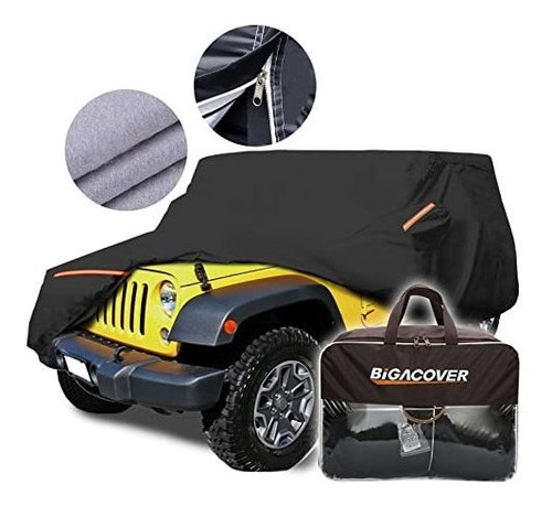 Pijama - Para Wrangler Car Cover Impermeable 6 Capas Protecc