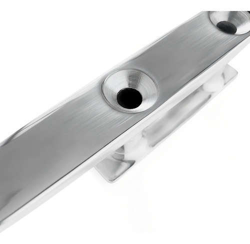 Cunho Em Aço Inox 20cm Amarra Cabo Cais Lancha Barco Veleiro