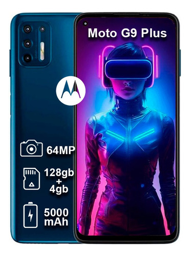 Celular Motorola Moto G9 Plus Single Sim 128gb 4gb Ram   (Reacondicionado)