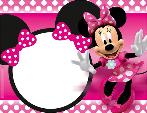 Tarjetas Cumpleaños Minnie Mouse O Minnie Bebé