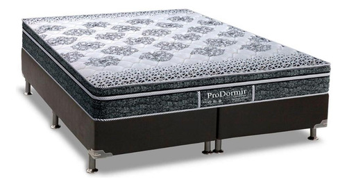 Cama Box Queen: Colchão Molas Ensacadas Probel Springs+bas