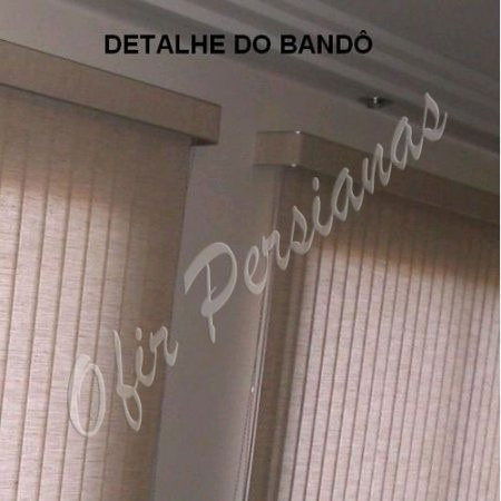 Imagem 2 de 10 de Persiana Vertical De Tecido Rústico-valor Metro Quadrado