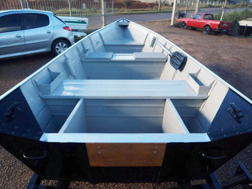 Imagem 5 de 13 de Casco Barco De Alumínio Fortboat Life 420 Novo 4,2m