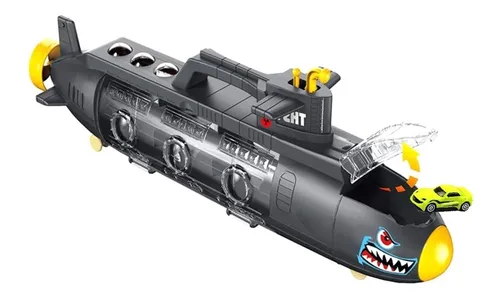 Submarino Tiburon Transportador De Autos Coleccion Nuevo