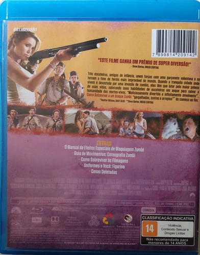 Como Sobreviver A Um Ataque Zumbi Blu-ray Tye Sheridan (Usado)