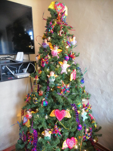 Set De Navideño Artesanal De Palma 3