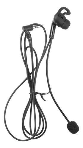 . Rbitro Auricular De Una Sola Oreja Con Cable Micrófono De
