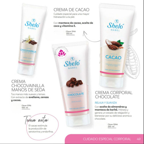 Crema De Cacao Shelo Nabel® 250ml