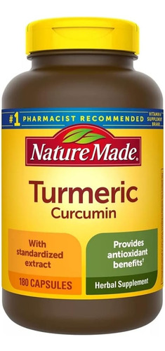 Curcumina De Cúrcuma Nature Made - Unidad a $197188