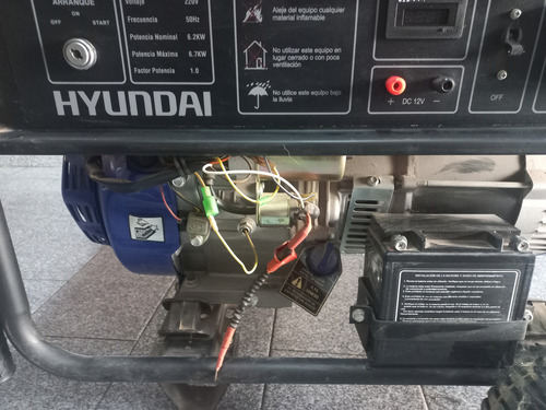 Generador Portátil Hyundai Hhy6800fe 5500w (Usado)