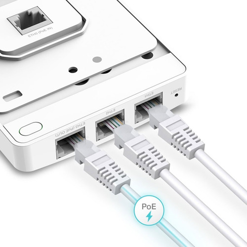 Access Point Parede Omada Gigabit Mu-mimo Ac1200 Eap235-wall