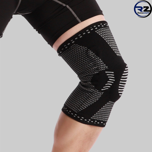 Imagen 5 de 10 de Rodillera Elástica Deportiva Comprensión, Varillas Laterales